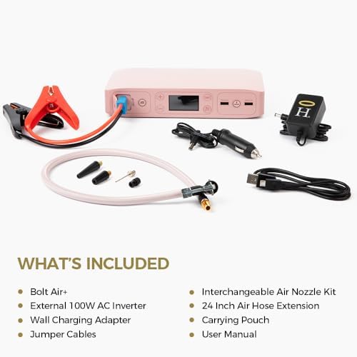 Jump Starter with Air Compressor