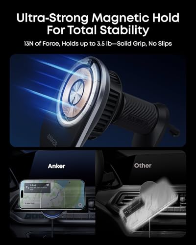 25W Qi2 Wireless Car Charger Mount