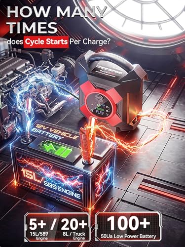 Heavy-Duty 12V Jump Starter
