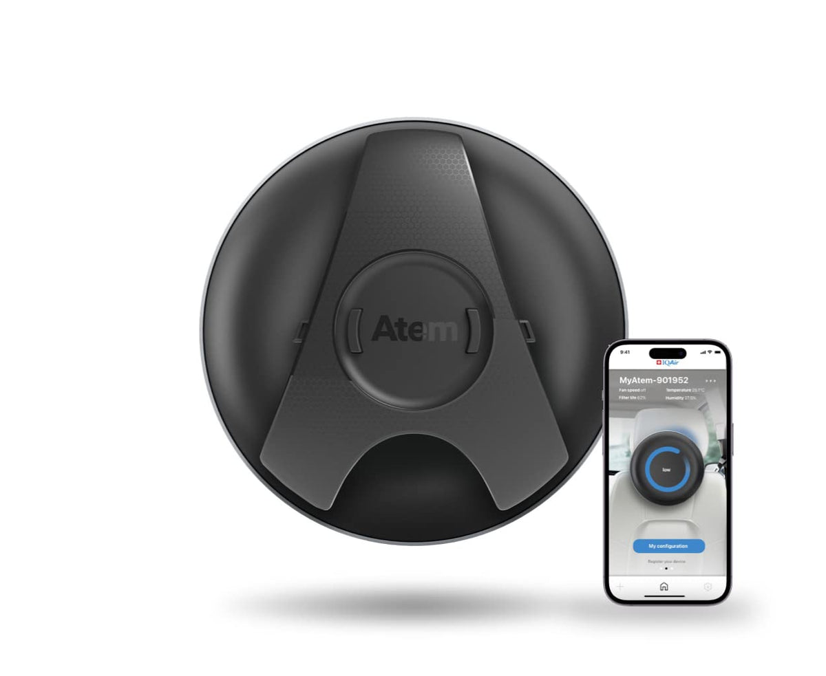 Car Air Purifier with Bluetooth
