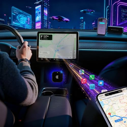 Compact Wireless CarPlay Adapter