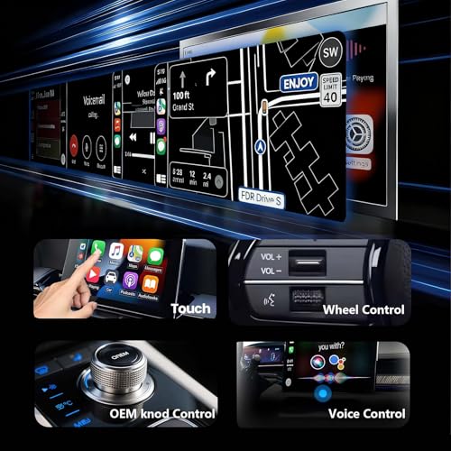 Compact Wireless CarPlay Adapter