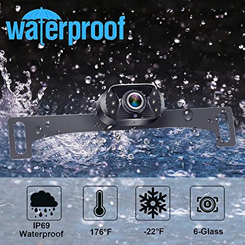 1080p Backup Camera Monitor Kit