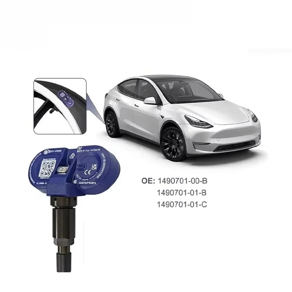 Four-Piece Tire Pressure Sensor Set