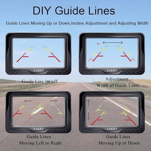 1080p Backup Camera Monitor Kit