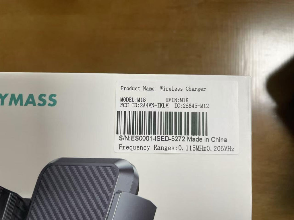 15W Auto-Clamp Wireless Car Charger