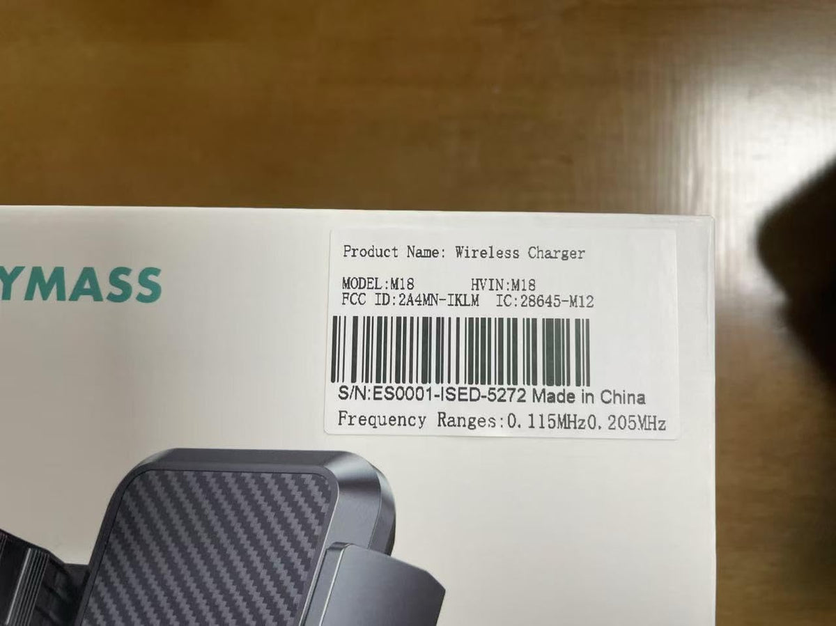 15W Auto-Clamp Wireless Car Charger
