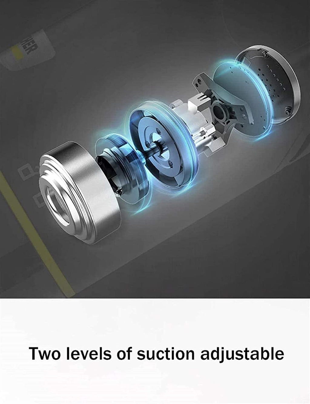 10 kPa Cordless Car Vacuum