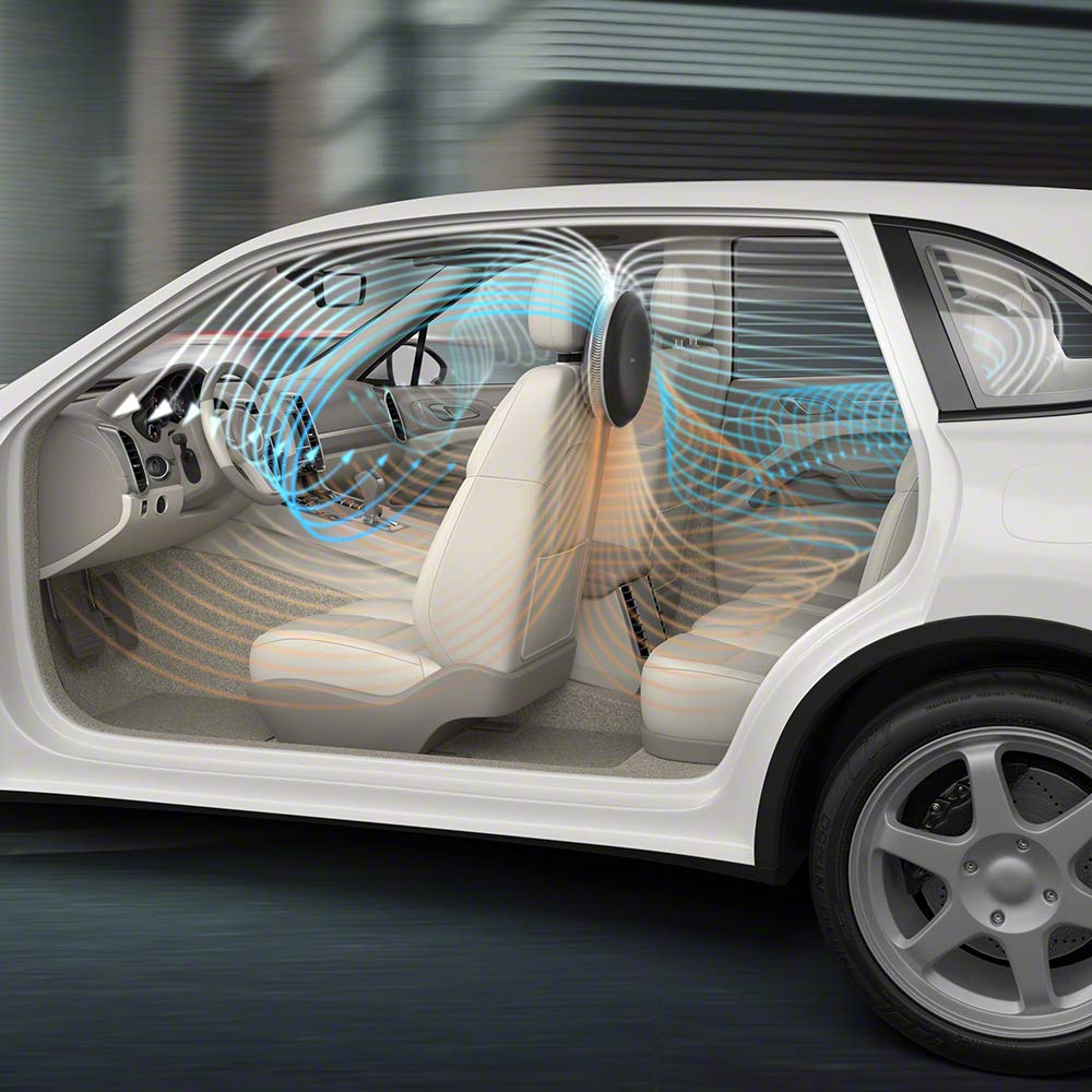 Car Air Purifier with Bluetooth