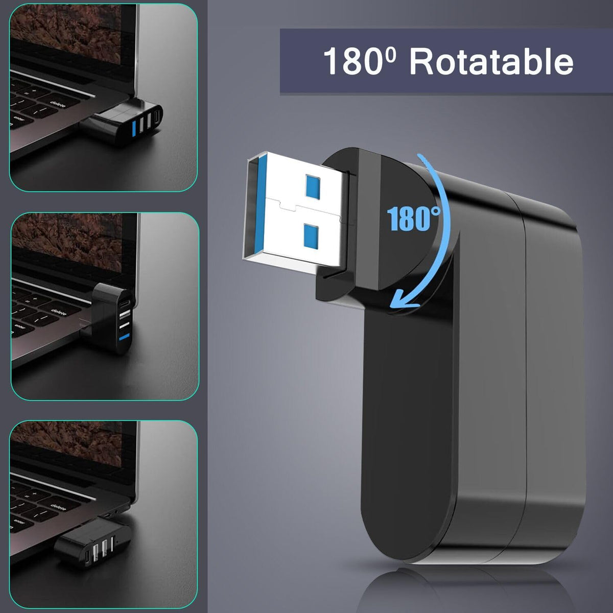 4-Port USB Hub