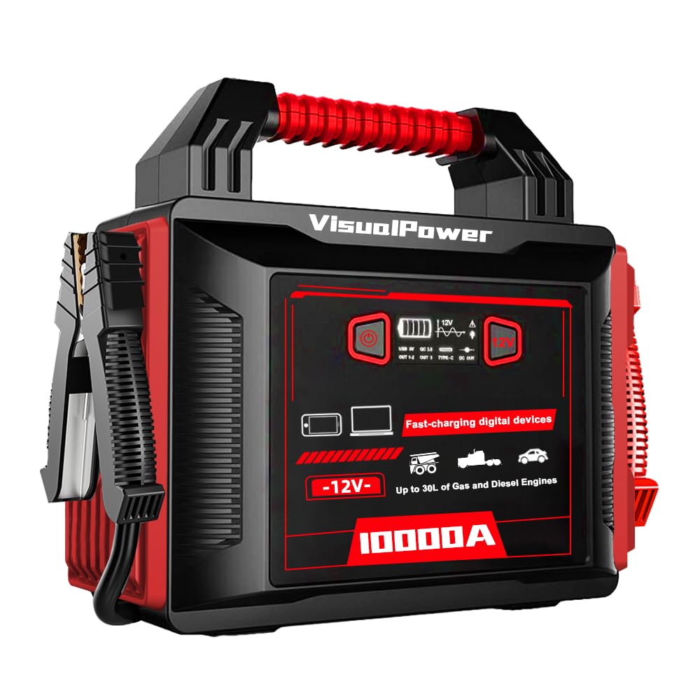 10000A Heavy-Duty Jump Starter
