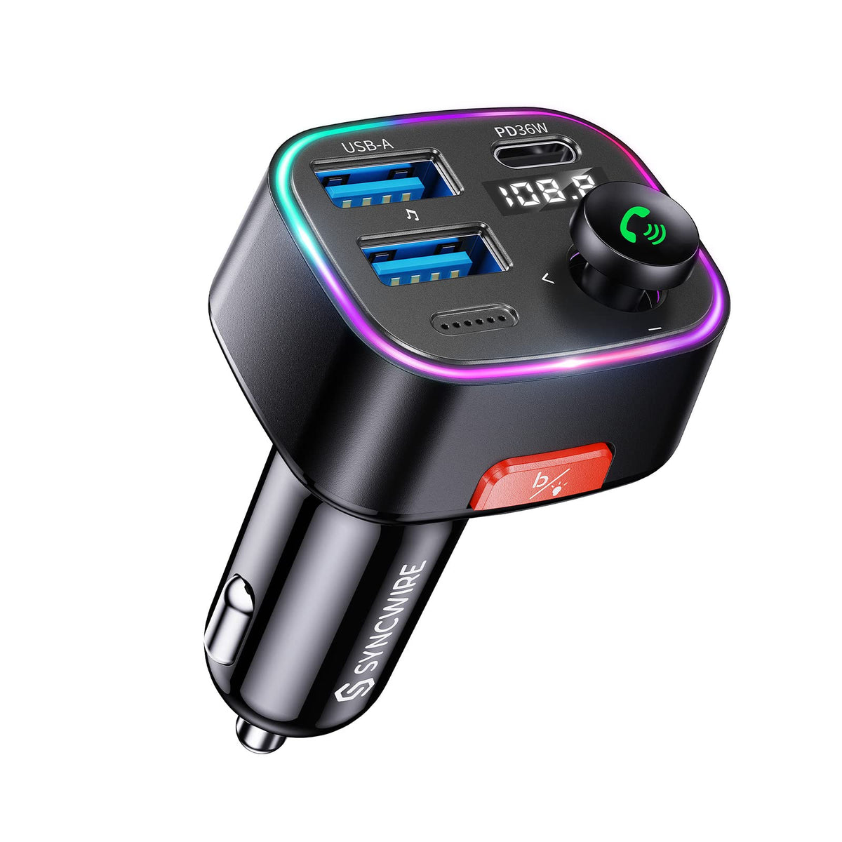 48W Bluetooth FM Transmitter