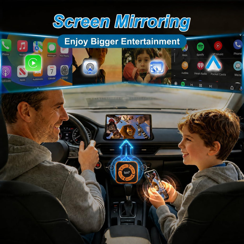 Wireless CarPlay & Android Auto Adapter