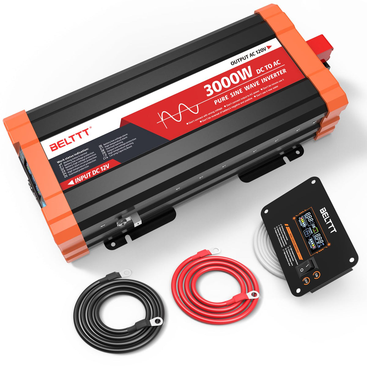 12V Pure Sine Wave Power Inverter