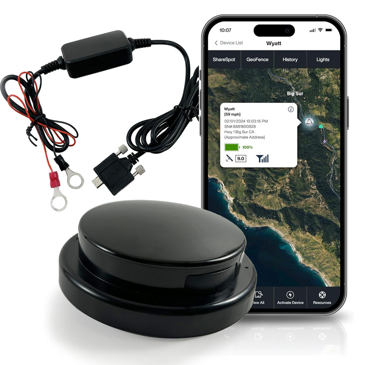 Magnetic 4G Vehicle Tracker