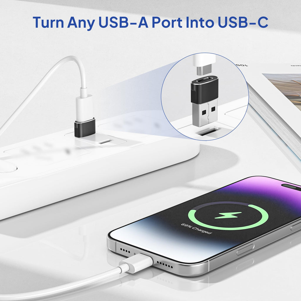USB-A to USB-C Adapter Set