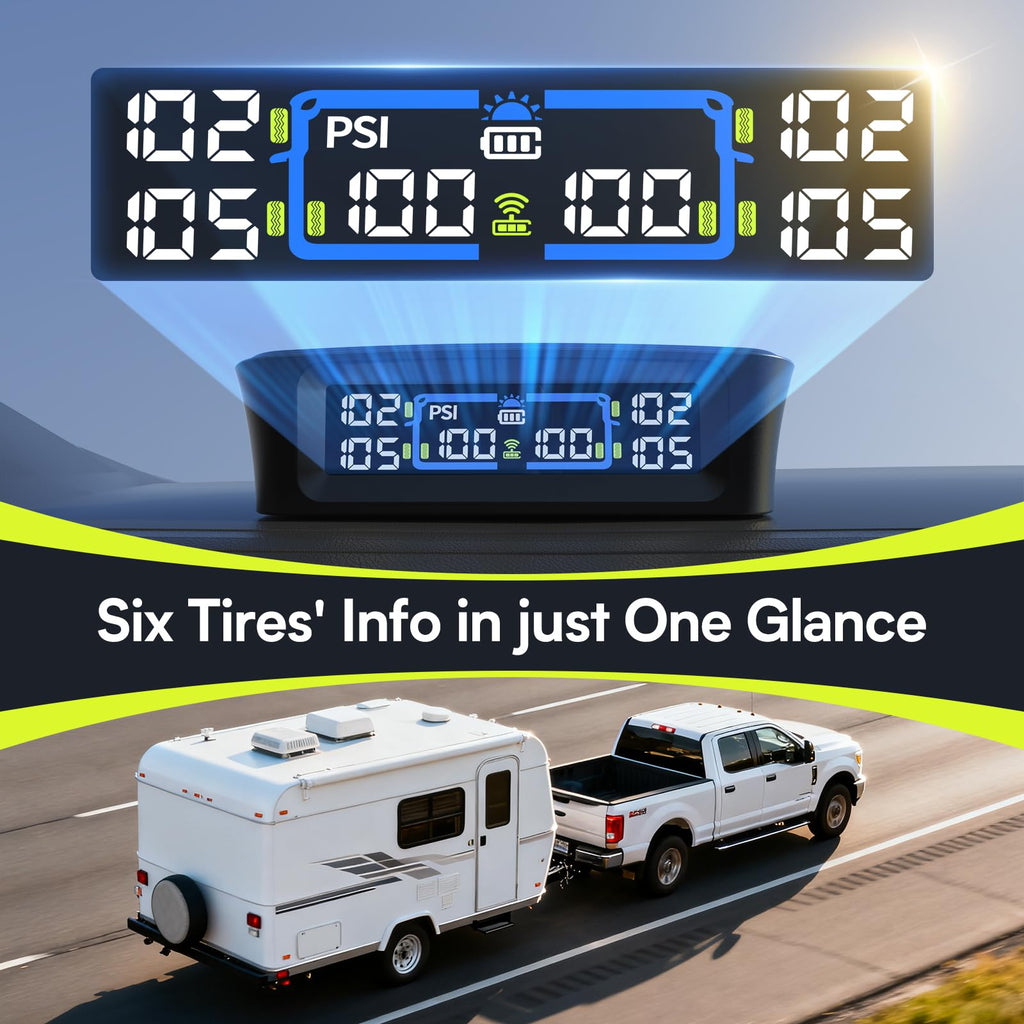 Multi-Wheel Tire Pressure Monitor