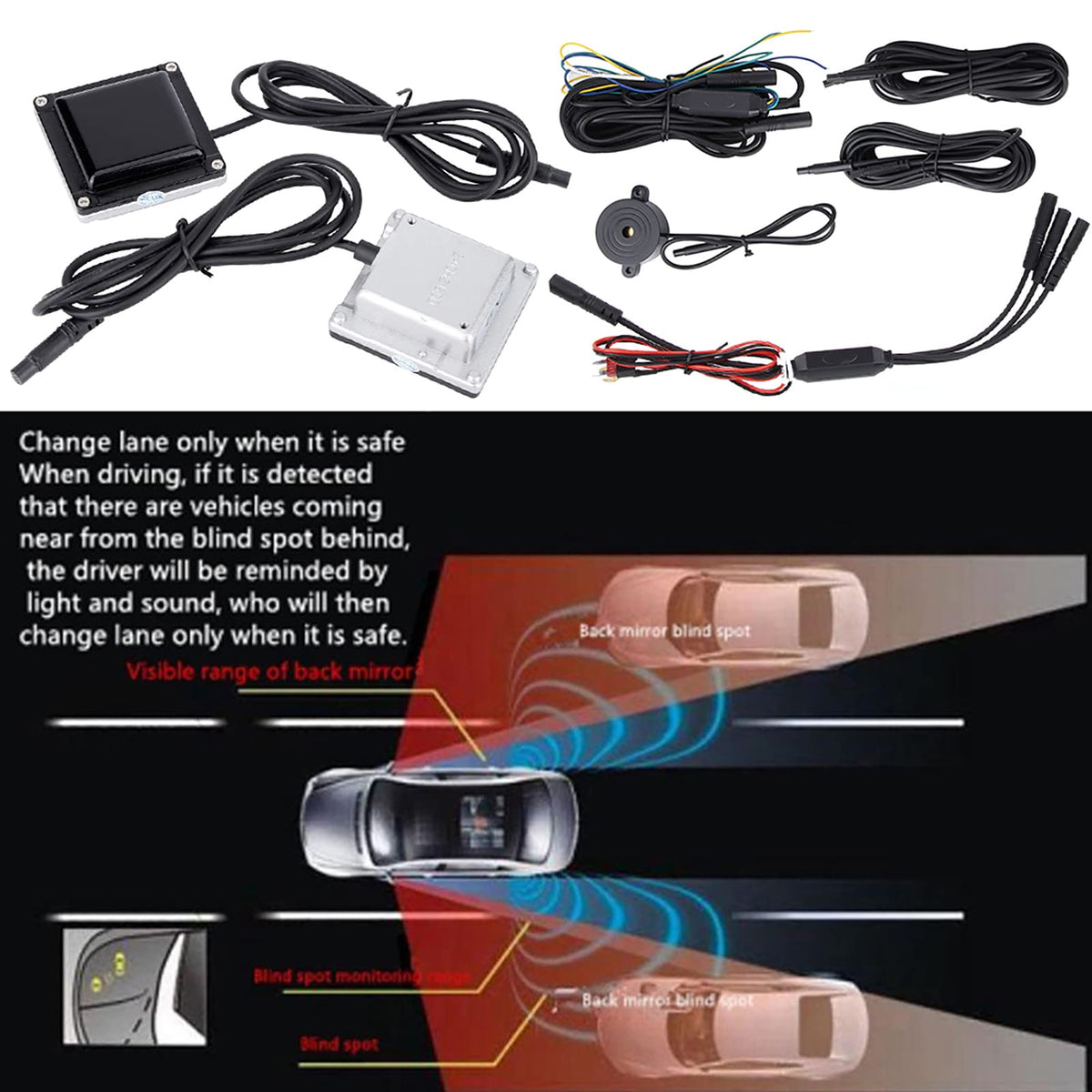 24 GHz Blind Spot Sensor Kit