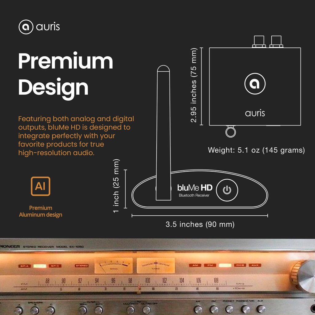 Long-Range Bluetooth Audio Receiver