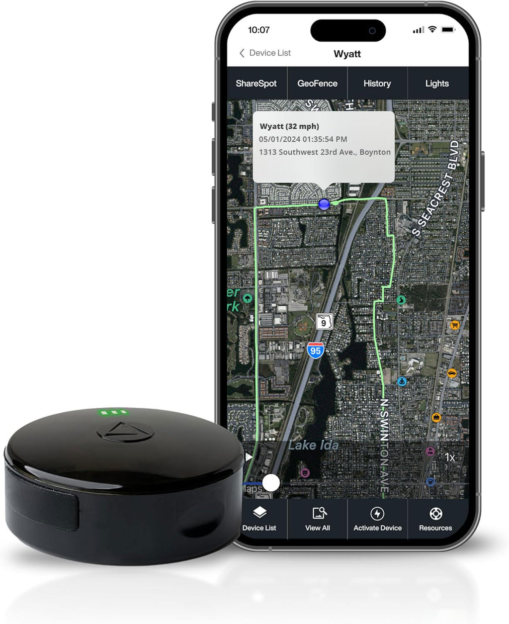 Magnetic 4G Vehicle Tracker