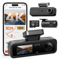 4K Three-Channel Dash Cam