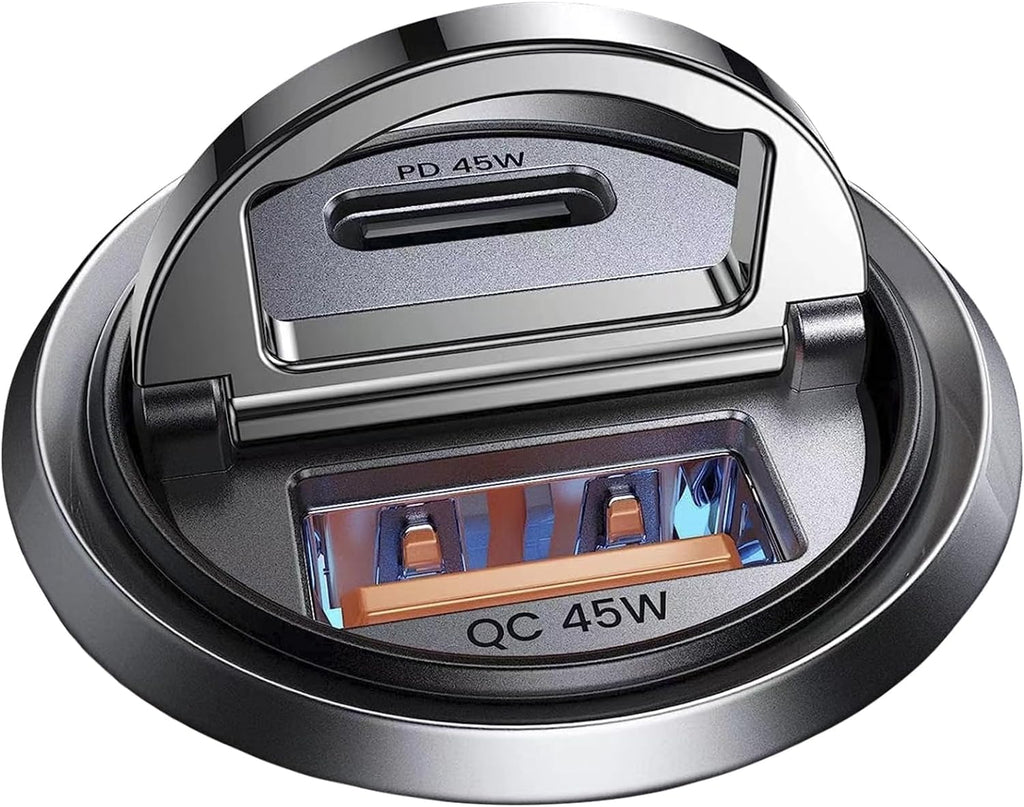 90W Dual-Port USB-C Car Adapter