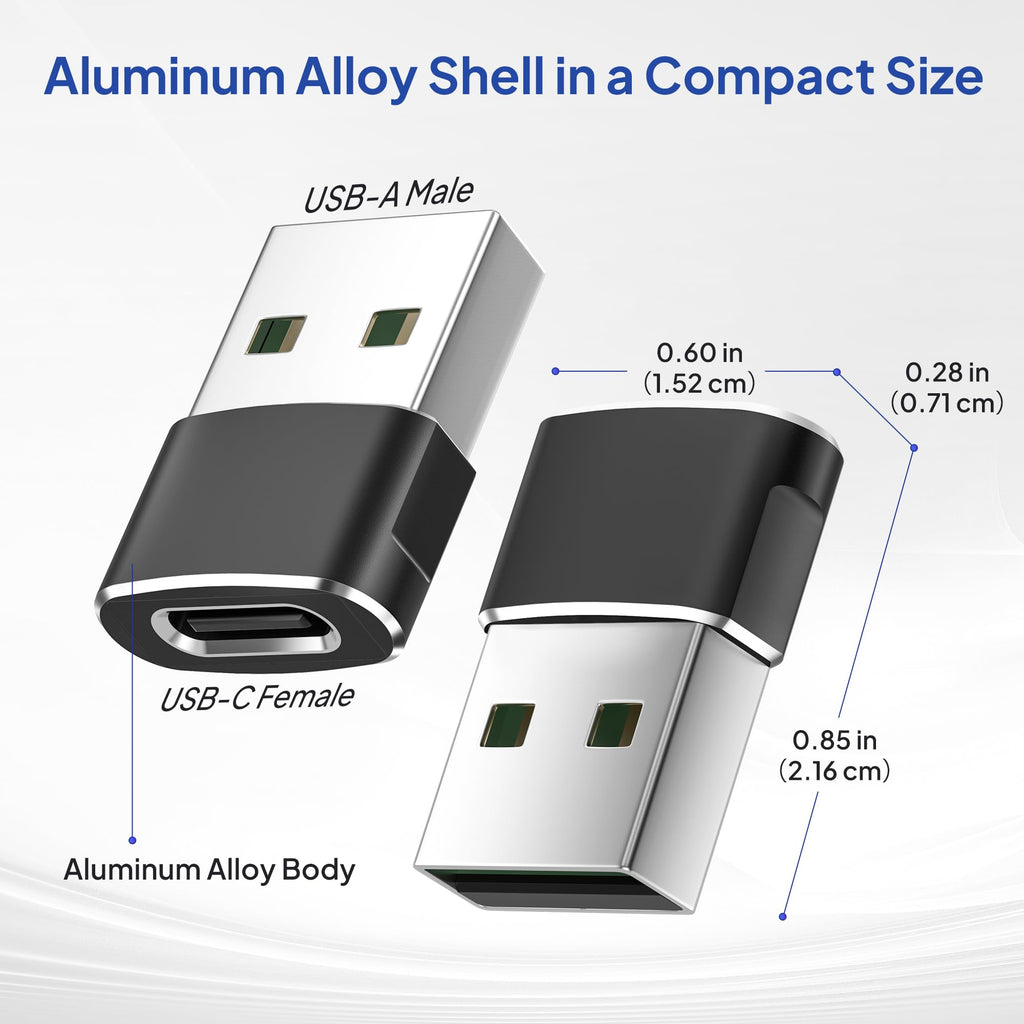 USB-A to USB-C Adapter Set