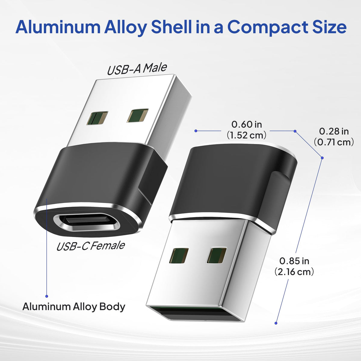 USB-A to USB-C Adapter Set