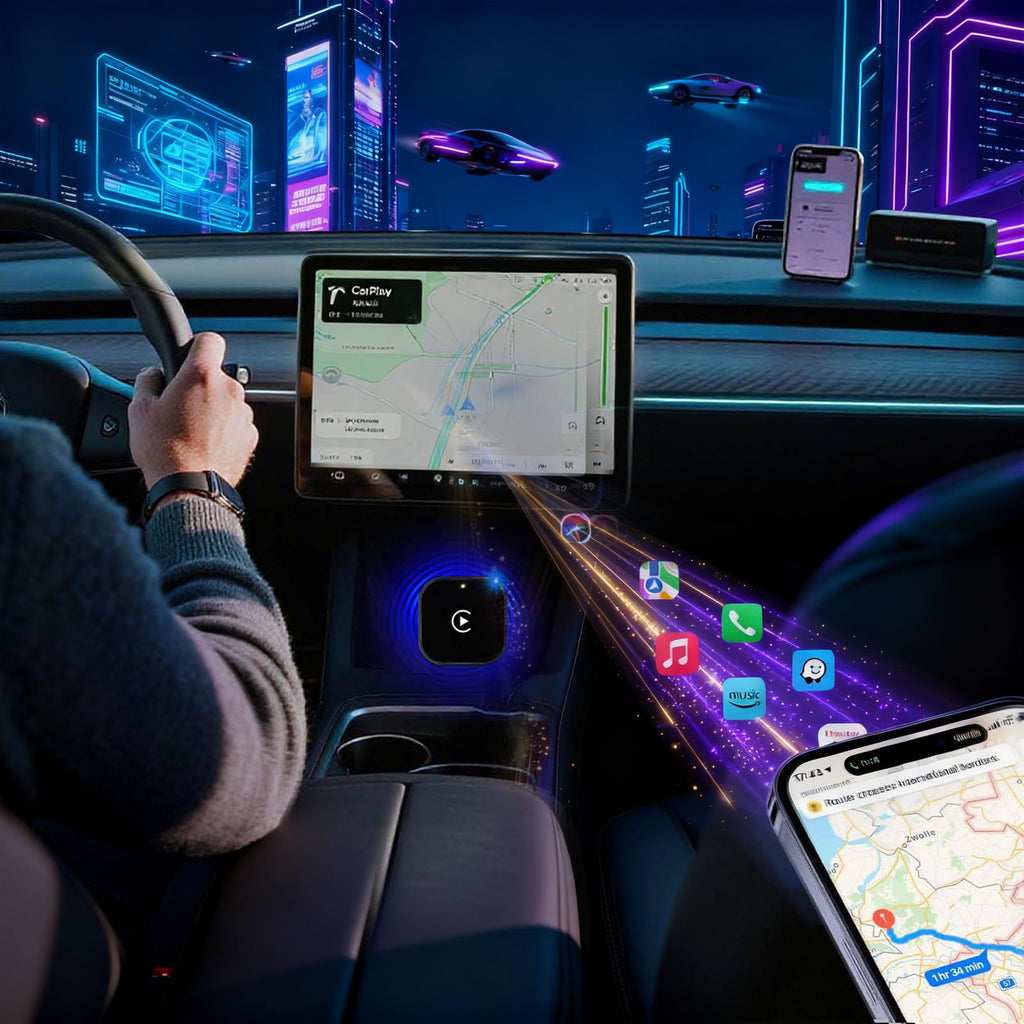 Compact Wireless CarPlay Adapter