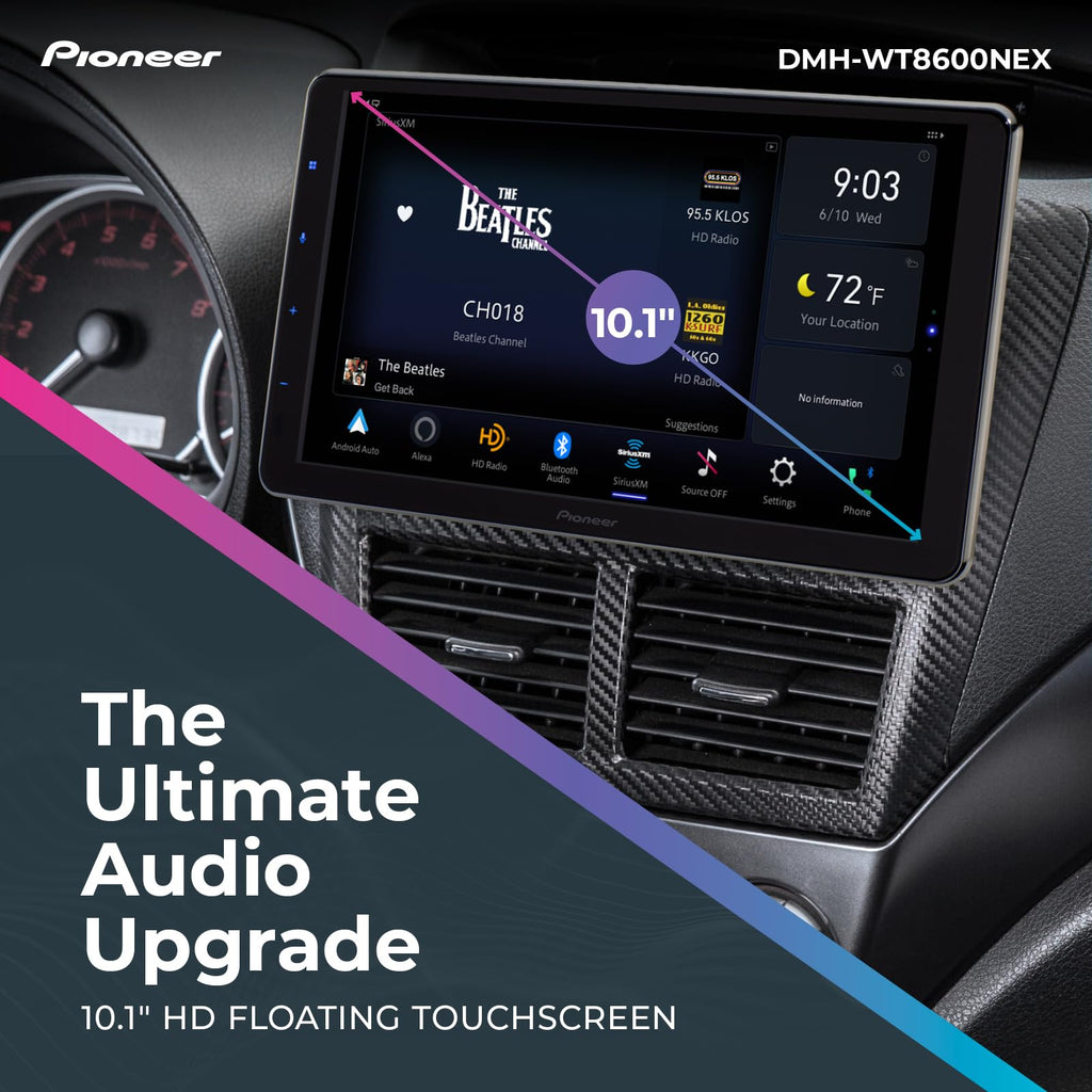 10.1-Inch Floating Car Touchscreen