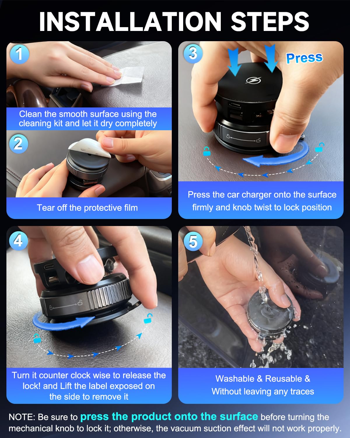 15W Magnetic Wireless Car Charger