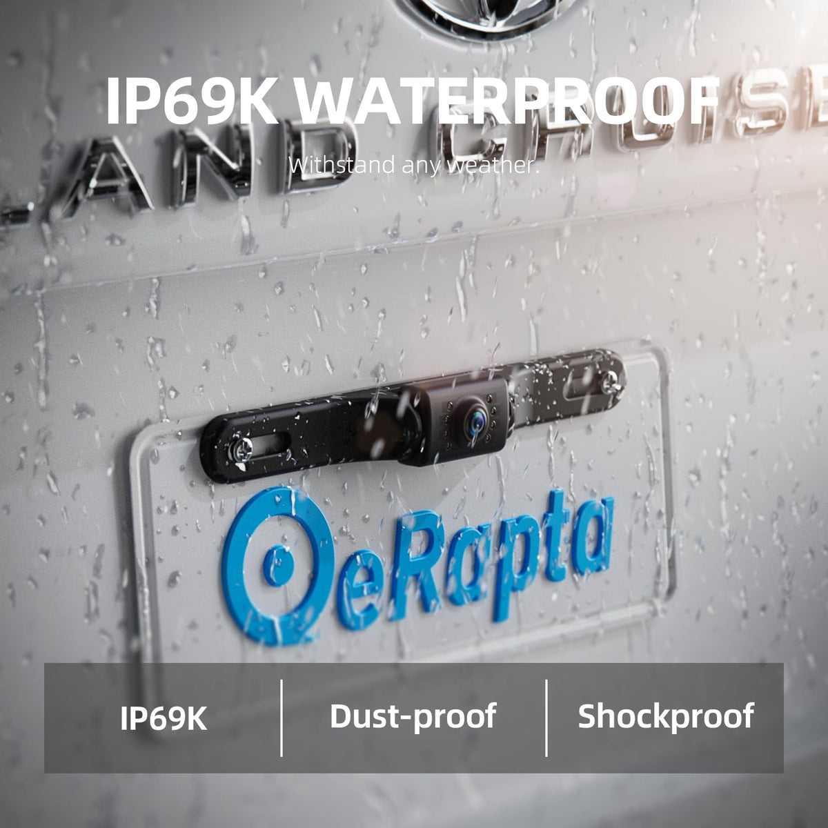 Waterproof Backup Camera Display Kit