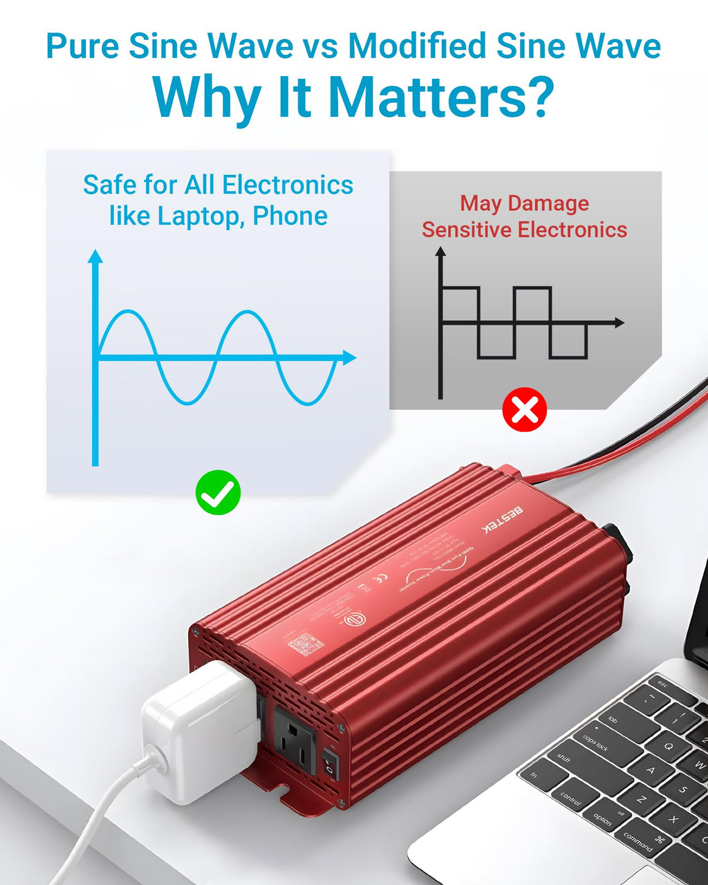 500W Pure Sine Wave Car Inverter