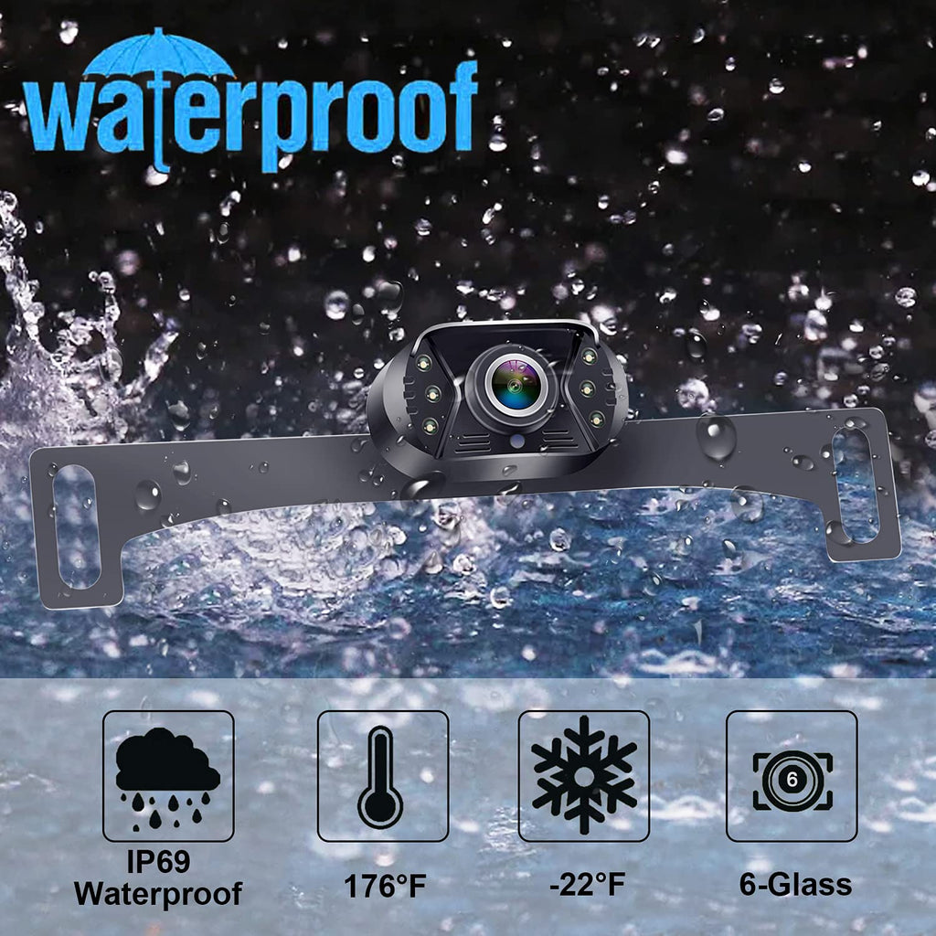 1080p Backup Camera Monitor Kit