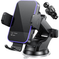 15W LED Wireless Car Charger Mount
