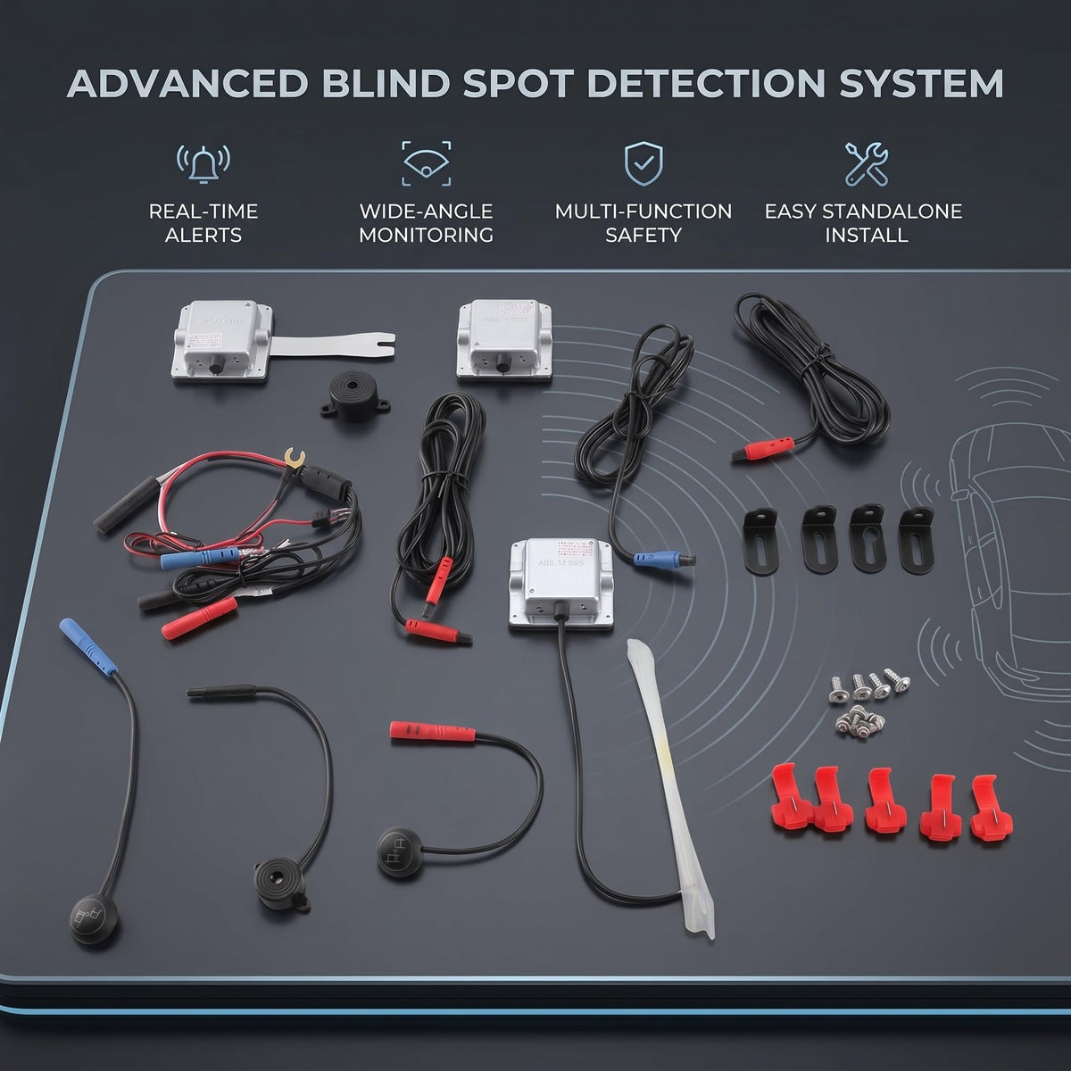 24 GHz Blind Spot Sensor Kit