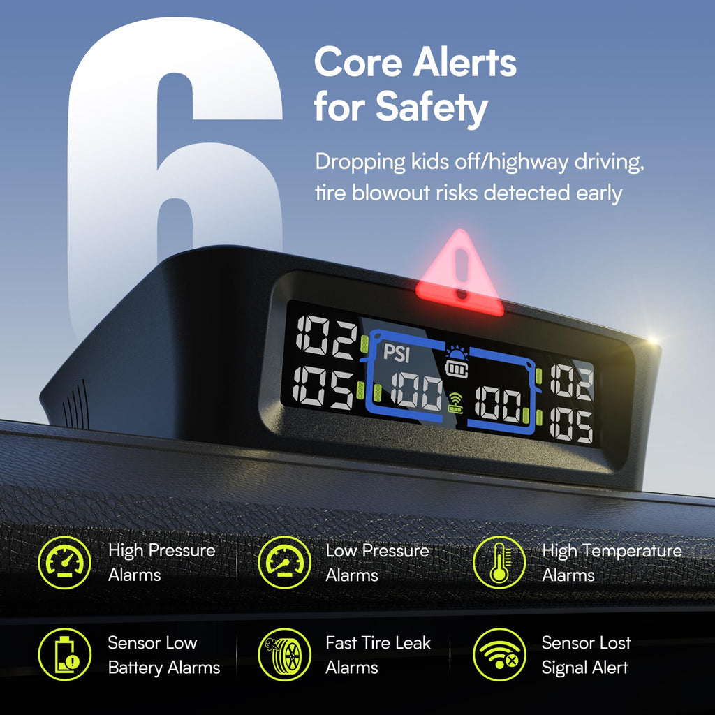 Multi-Wheel Tire Pressure Monitor