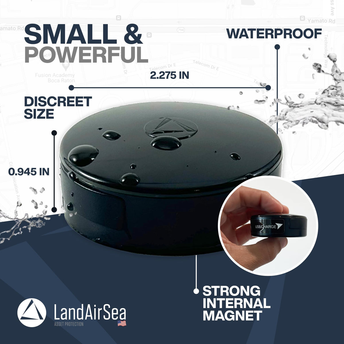 Magnetic 4G Vehicle Tracker