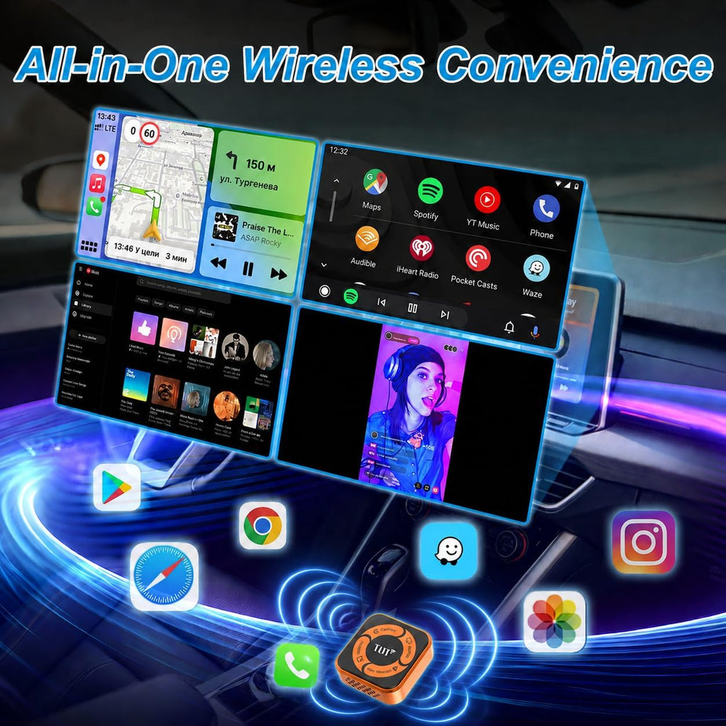 Wireless CarPlay & Android Auto Adapter
