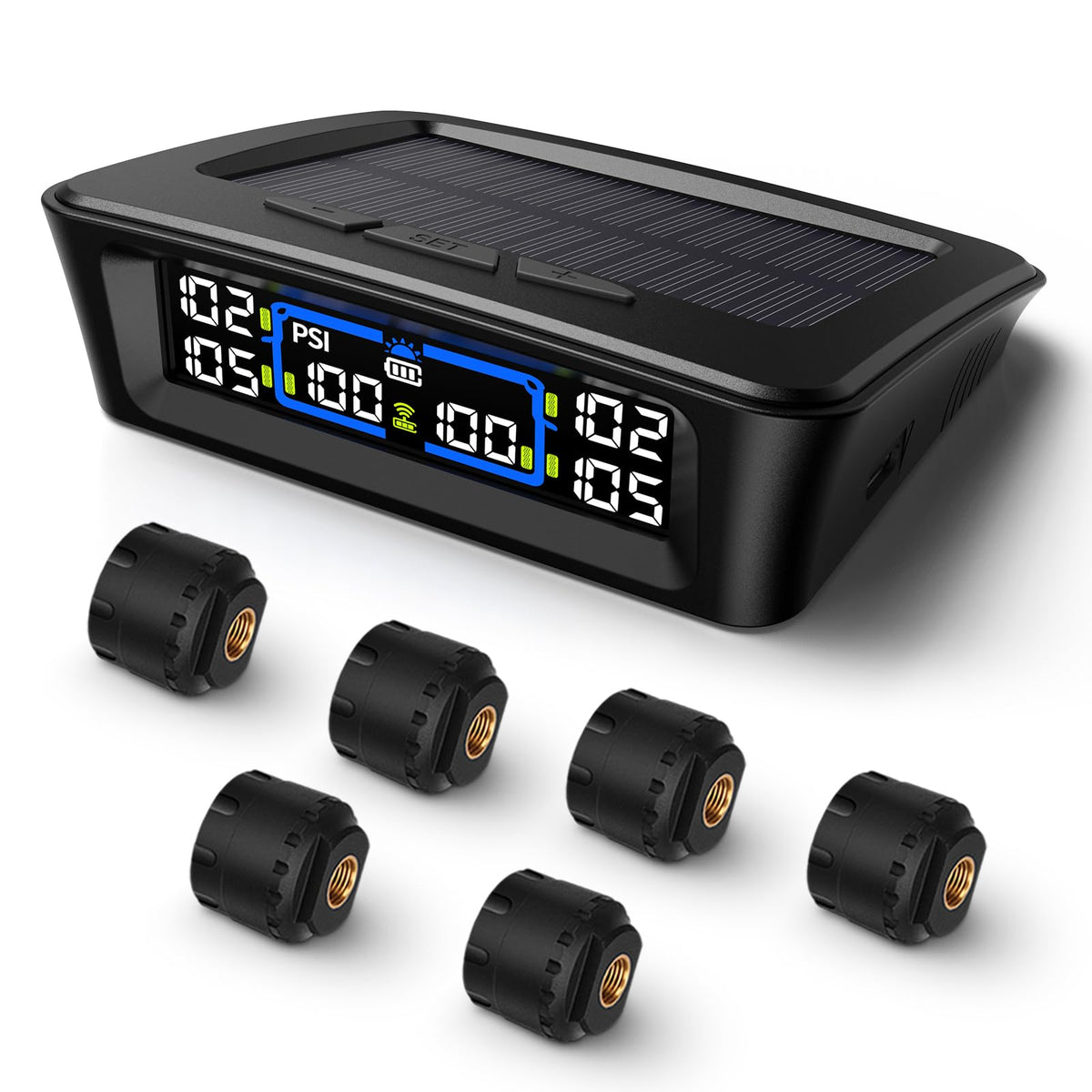 Multi-Wheel Tire Pressure Monitor