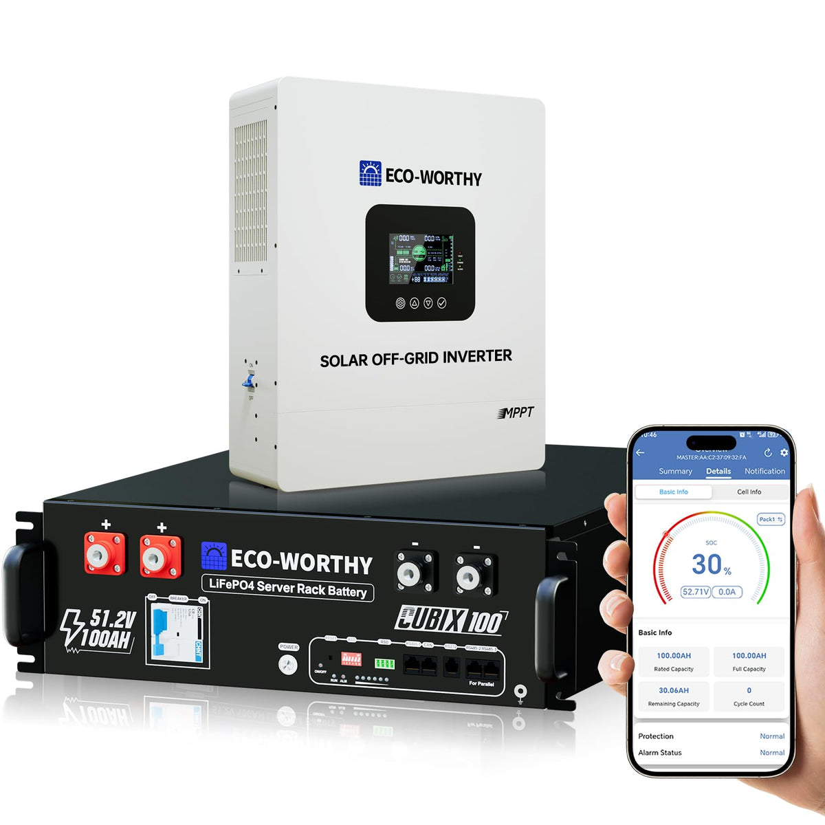 48V Battery & 5000W Inverter System