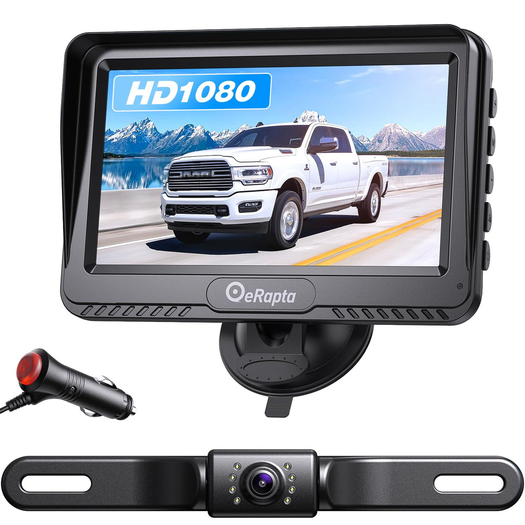 Waterproof Backup Camera Display Kit