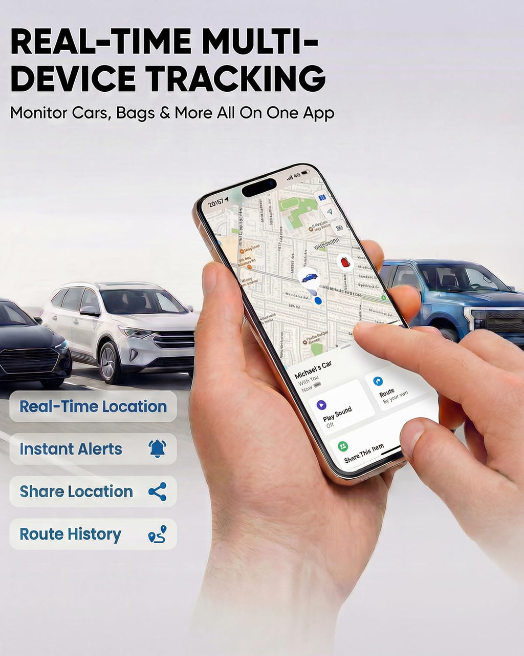 Compact Real-Time Vehicle Tracker