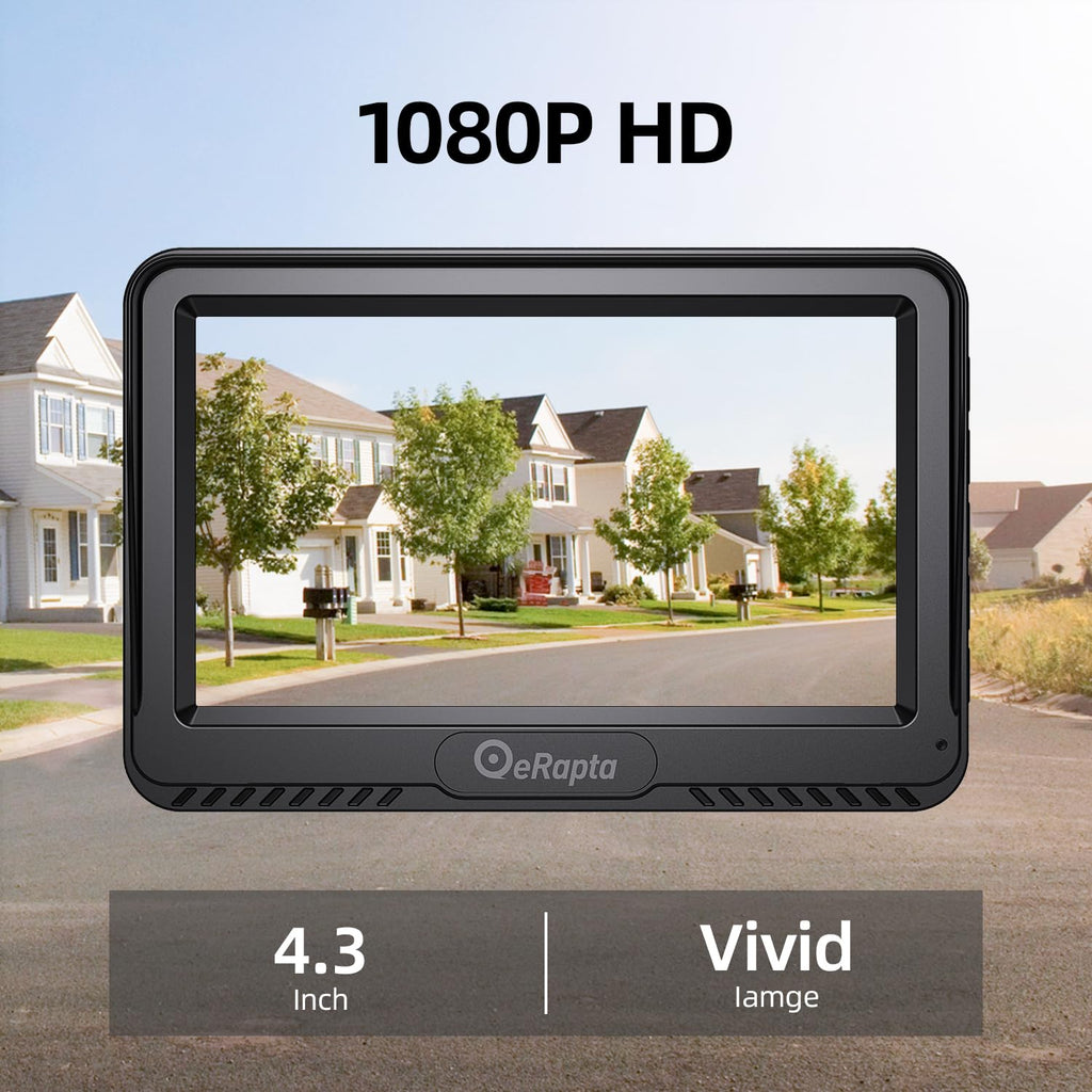 Waterproof Backup Camera Display Kit