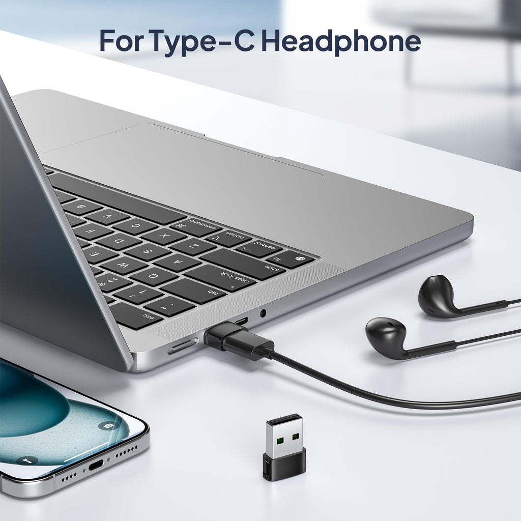 USB-A to USB-C Adapter 3-Pack