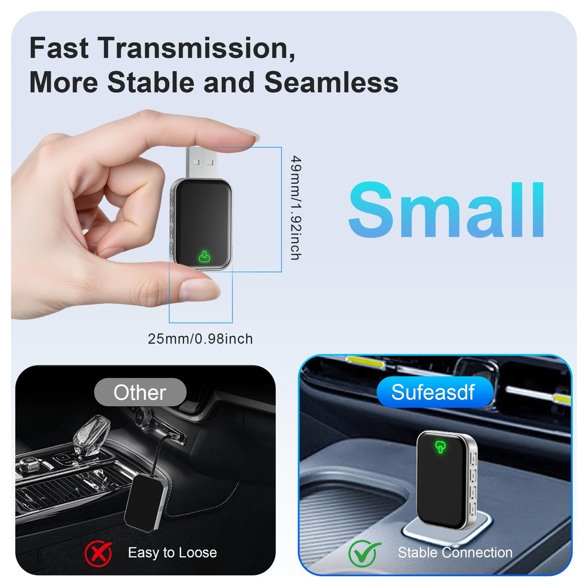 Mini Wireless CarPlay Adapter
