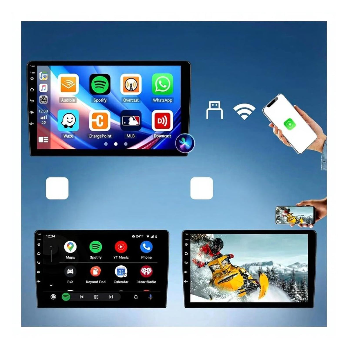 Android Car Navigation Display
