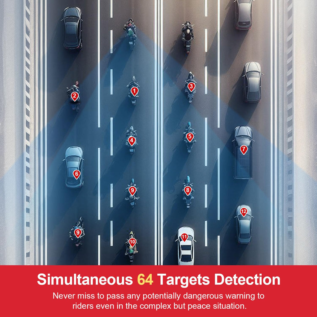 Motorcycle Blind Spot Alert System