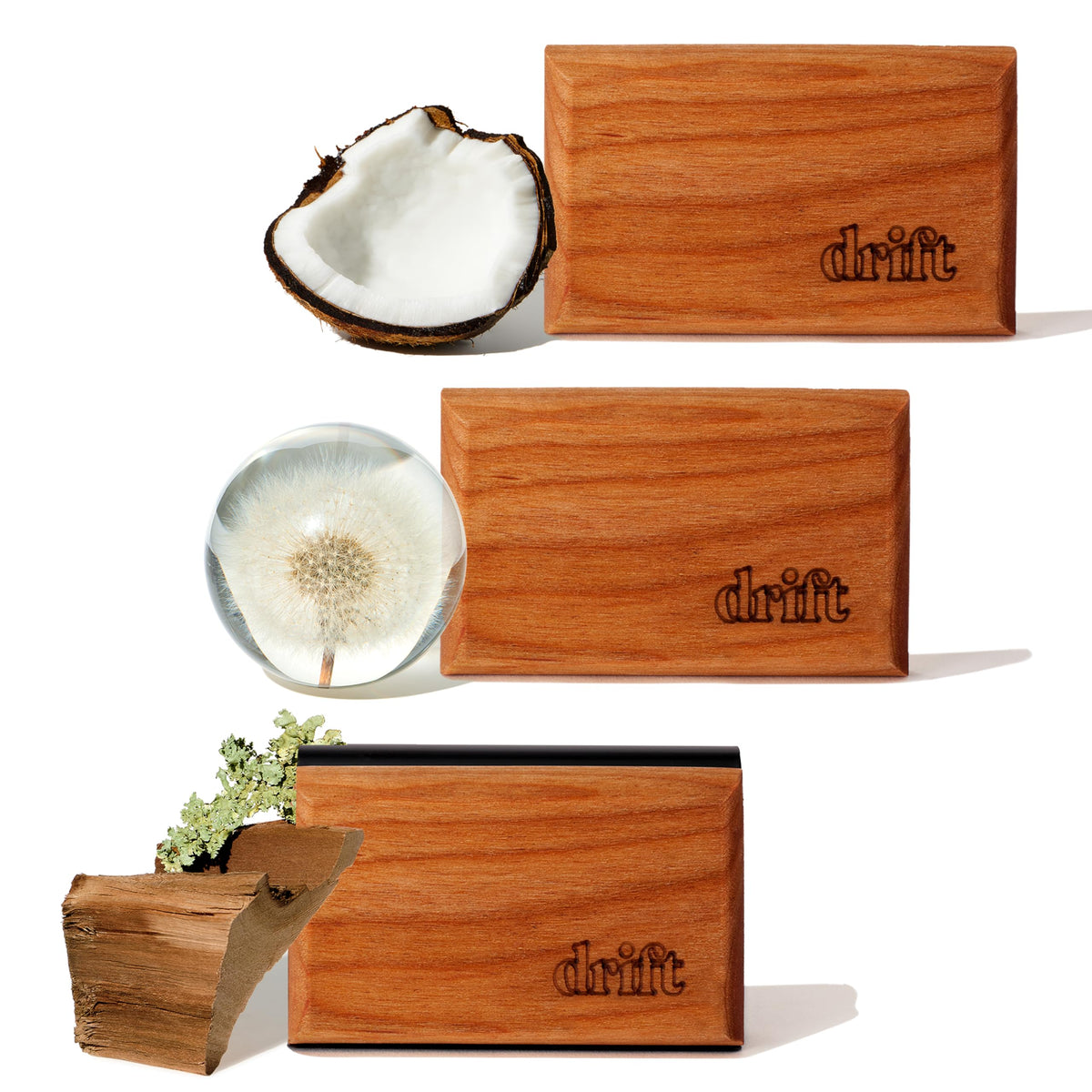 Wood Car Air Freshener Kit