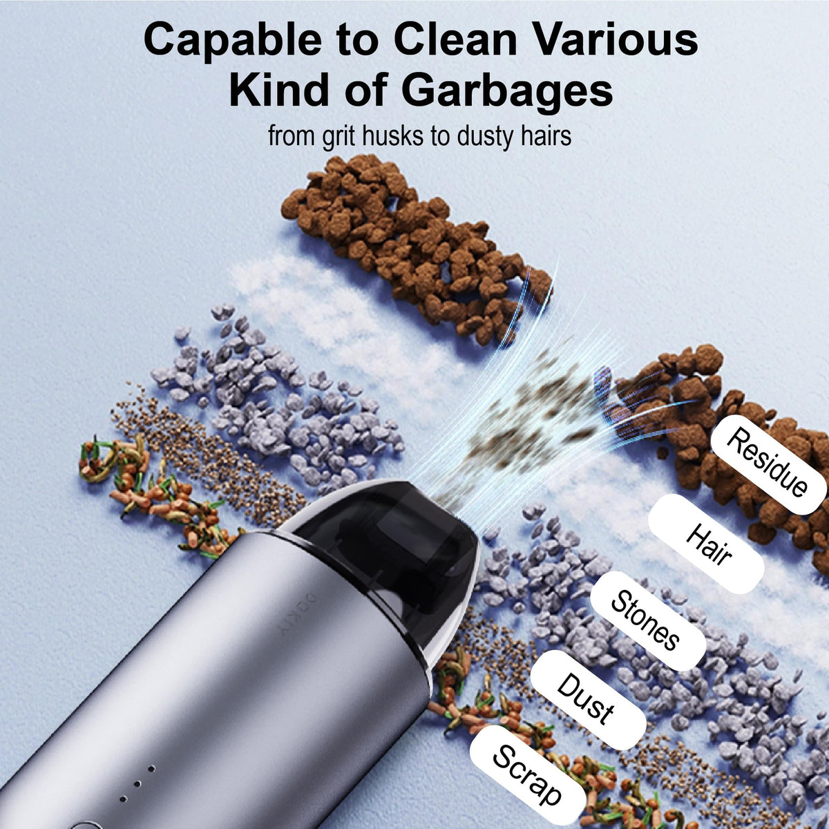 6-in-1 Rechargeable Car Vacuum